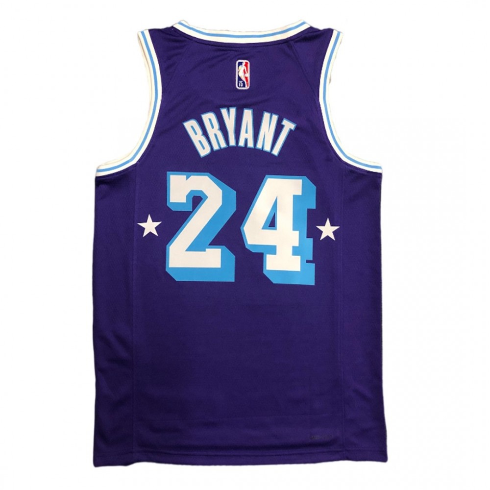 Men's Los Angeles Lakers Kobe Bryant #24 Purple 2021/22 Swingman Jersey - City Edition-Pro Kit Vault | Brand New 26/27 Sports Jerseys